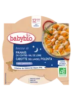 BABYBIO Good Night menu Paštrnák, mrkva a polenta s pažítkou 230 g