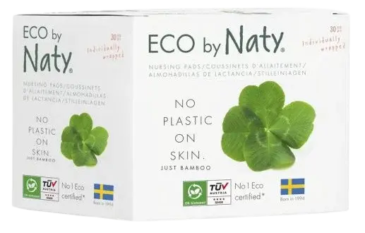 ECO BY NATY Vložky do podprsenky Naty Eco 30 ks