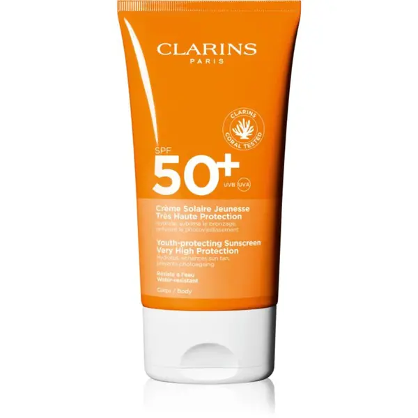 Clarins Sun Body Cream SPF50+ opaľovací krém SPF 50+ 150 ml
