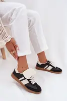 Boto Nízke Dámske Tenisky S Prevráteným Jazykom Čierne Ardira