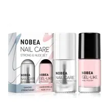 NOBEA Nail Care Strong & Nude Set sada lakov na nechty