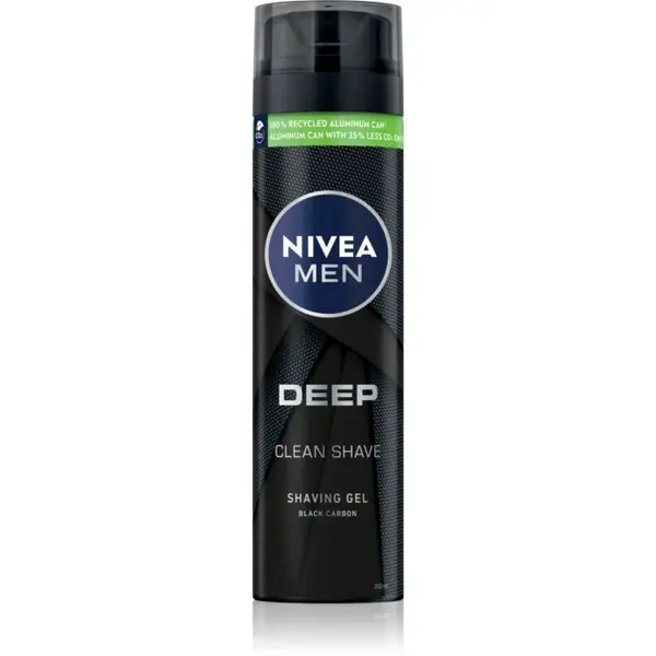 NIVEA MEN Deep gél na holenie pre mužov 200 ml