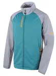 Husky  Suli M grey/mint, M Pánska softshell bunda