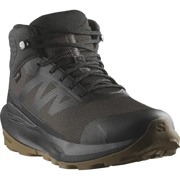 Salomon  ELIXIR TOUR MID WP Phantom/Black/Asphalt, 42 Pánske turistické topánky