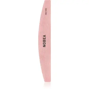 NOBEA Accessories Half-moon Nail File 180/100 klasický pilník na nechty s dvomi hrubosťami