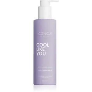 ICONIQUE Professional COOL LIKE YOU Perfect Blonde & Silver Violet kondicionér neutralizujúci žlté tóny 250 ml