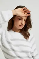 Marisse Women's Sweater Z-Sw-4509 Off White