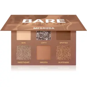 Mesauda Bare Harmony paletka očných tieňov odtieň 206 Timeless Nude 6x1 g