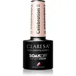 Claresa SoakOff UV/LED Color Celebration gélový lak na nechty odtieň 8 5 g