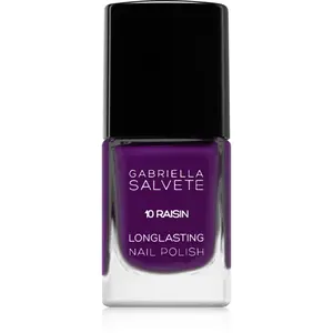 Gabriella Salvete Longlasting Enamel dlhotrvajúci lak na nechty s vysokým leskom odtieň 10 Raisin 11 ml