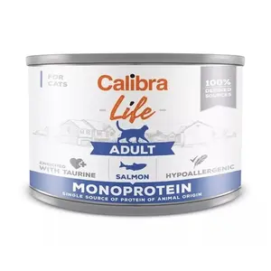 Calibra Cat Life konzerva Adult Salmon 200 g | Konzerva pre mačky