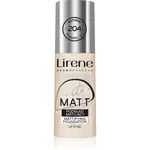 Lirene City Matt zmatňujúci fluidný make-up s vyhladzujúcim efektom odtieň 204 Natural  30 ml