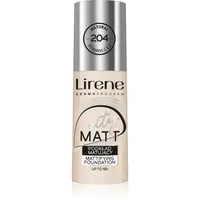 Lirene City Matt zmatňujúci fluidný make-up s vyhladzujúcim efektom odtieň 204 Natural  30 ml