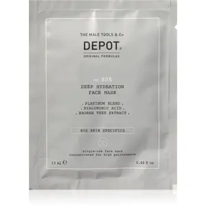 DEPOT 800 SKIN SPECIFICS NO. 808 DEEP HYDRATATION FACE MASK hĺbkovo hydratačná maska pre mužov 12x13 ml