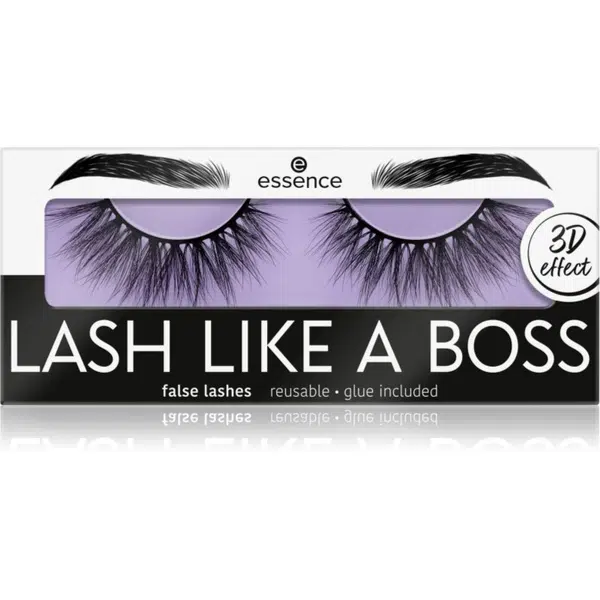essence Lash Like a Boss umelé mihalnice 02 1 pár