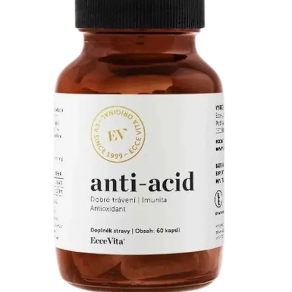 ECCE VITA Anti-Acid Bio 60 kapsúl