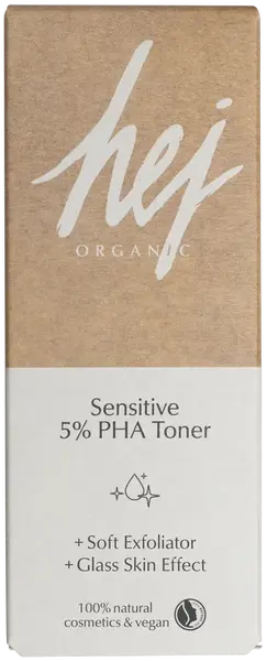HEJ ORGANIC Sensitive Pleťový PHA toner 100 ml