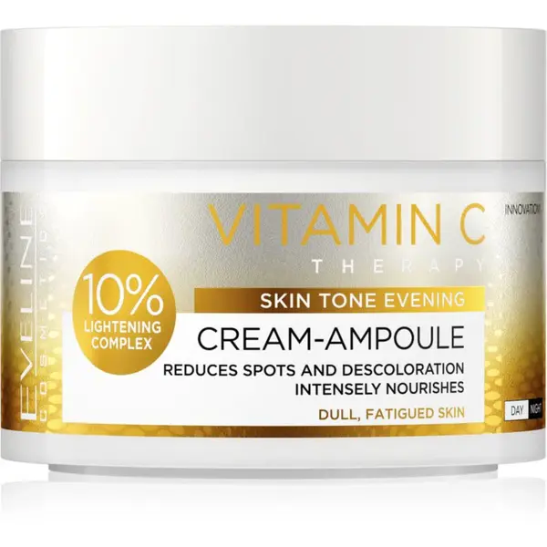 Eveline Cosmetics Cream-Ampoule Vitamin C intenzívny krém redukujúci začervenanie pleti 50 ml