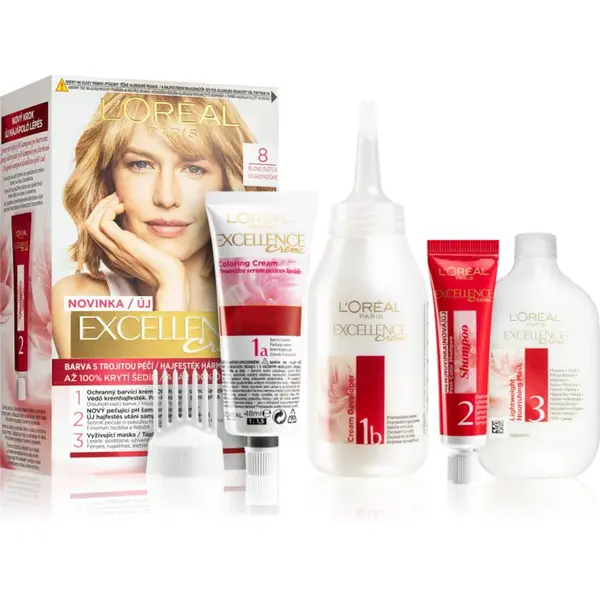 L’Oréal Paris Excellence Creme farba na vlasy odtieň 8 1 ks
