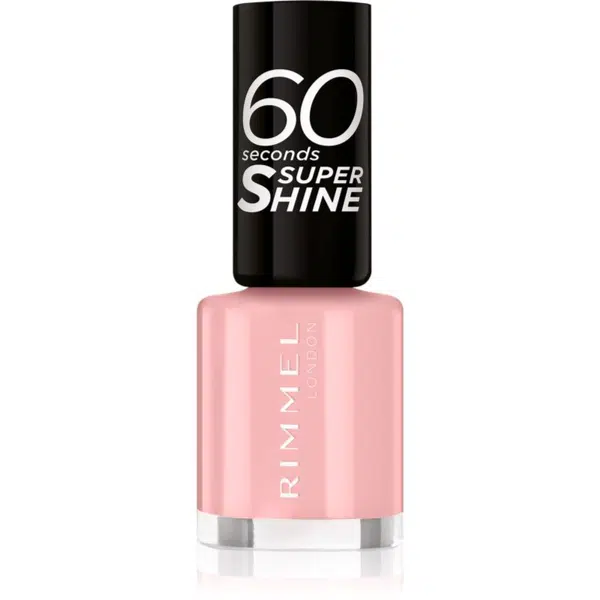 Rimmel 60 Seconds Super Shine lak na nechty odtieň 262 Ring A Ring O´Roses 8 ml