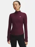 Women's T-shirt Under Armour Motion 1/2 Zip EMEA-RED - Women's