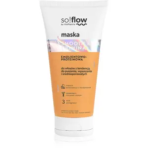 so!flow Frizzy and Dry Hair Protein-Emollient Mask uhladzujúca maska proti krepateniu 200 ml