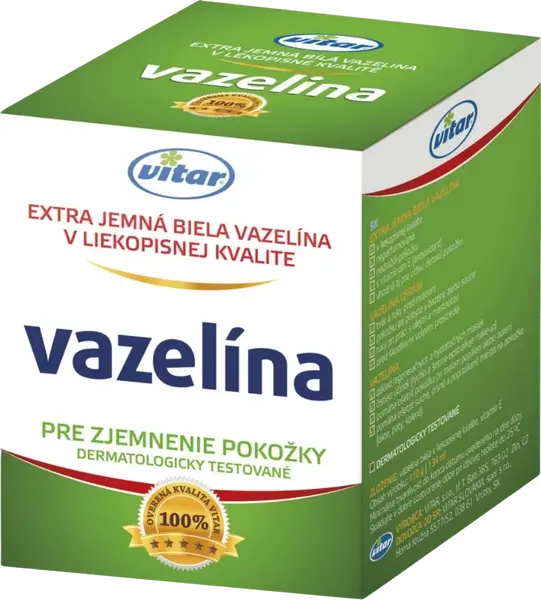 VITAR Vazelína biela lekárska 400 g