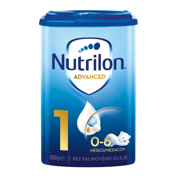 NUTRILON 1 Advanced počiatočná mliečna dojčenská výživa v prášku 800 g
