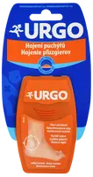 URGO Hojenie pľuzgierov Náplasť na pätu ako druhá koža transparentná 7,2 x 4,3 cm 5 ks