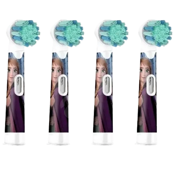 ORAL-B Kids Ledové Království 2 Kartáčkové Hlavy Pro Elektrický Kartáček 4 ks