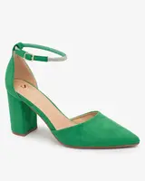 Resti Green women's zirconia pumps Britica