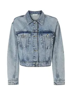 TATUUM Prechodná bunda 'Danila'  modrá denim
