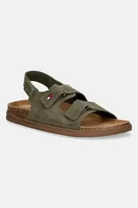 Tommy Hilfiger  Dětské semišové sandály