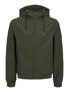 JACK & JONES Prechodná bunda 'Basic'  olivová