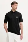Armani Exchange  Bavlněné polo tričko