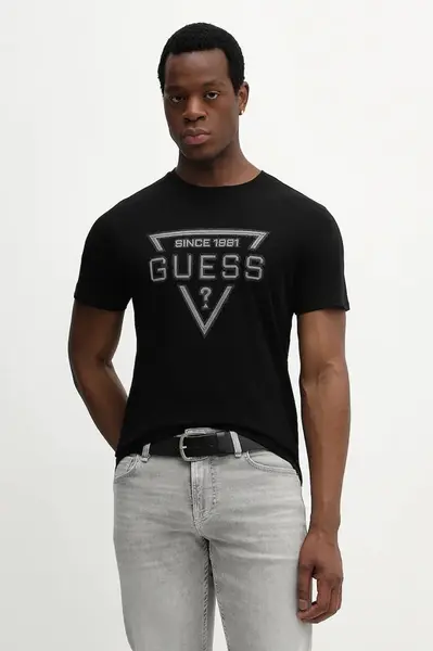 Bavlněné tričko Guess