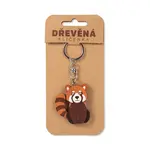 Kľúčenka drevená - Panda červená ALBI
