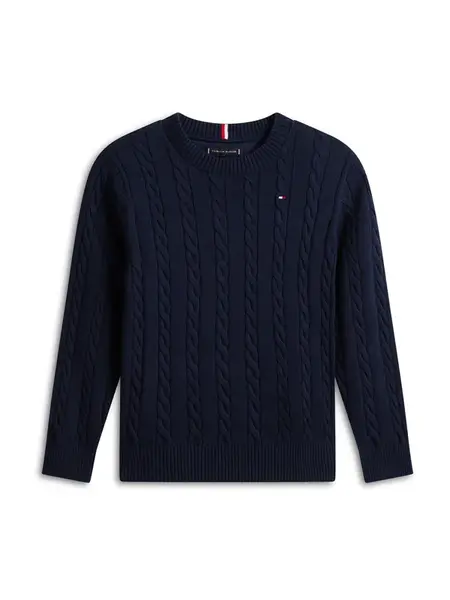 TOMMY HILFIGER Sveter 'Essential'  námornícka modrá