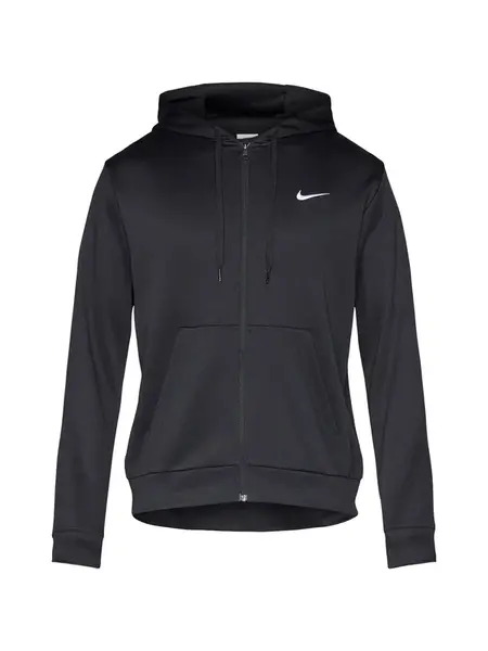 NIKE Športová mikina so zipsom 'FLEX'  čierna