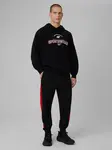 Pánské teplákové jogger kalhoty 4f černá/červená xl