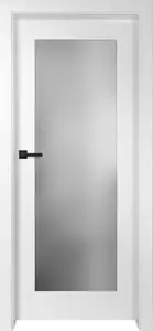 Bílé interiérové dveře Turan 1 (UV Lak) - Výška 210 cm