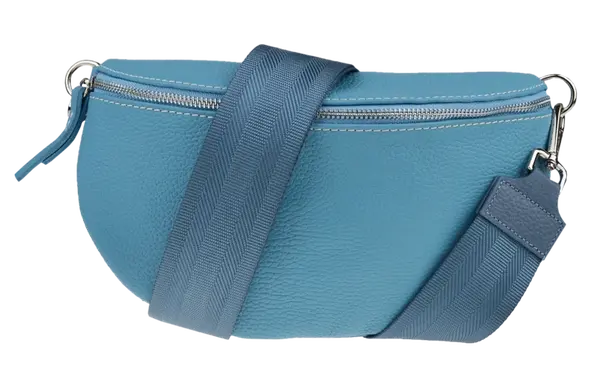 NovaKabelka.cz Reni Grande Blu Chiaro s přídavným popruhem II