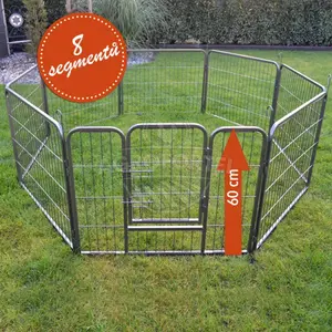 Agrofortel Výběh pro psy a další zvířata - velikost S - 8 segmentů, výška 60 cm