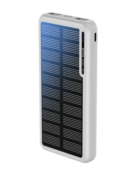 Powerbanka BOOMPODS OBI-SOLAR 10000mAh biela