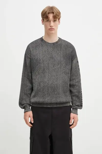 No Problemo Sveter No Problemo Alien-O Glitch Knit Crew Neck