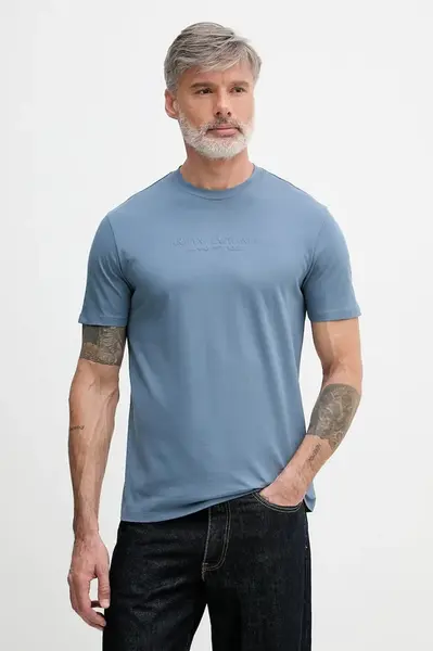 Armani Exchange basic tričko pánské bavlněné
