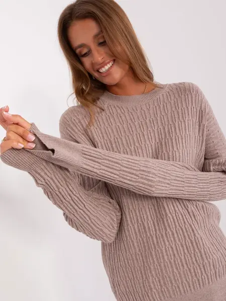 Sweater-AT-SW-2338.14P-dark beige