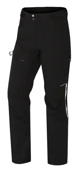 Husky Keson M L, černá Pánské softshell kalhoty