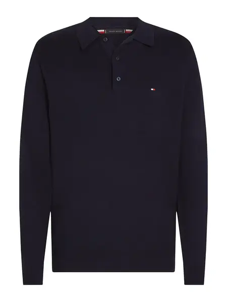 TOMMY HILFIGER Sveter  tmavomodrá
