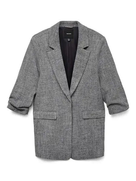 VERO MODA Blejzer  sivá melírovaná